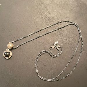 Pandora necklace and charm